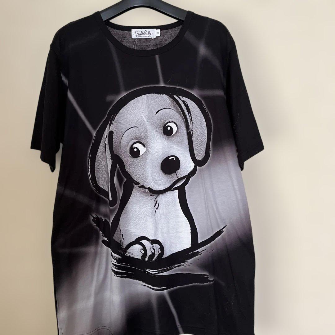 クニオコレクションのビーグルちゃんの黒色の可愛いtーシャツです