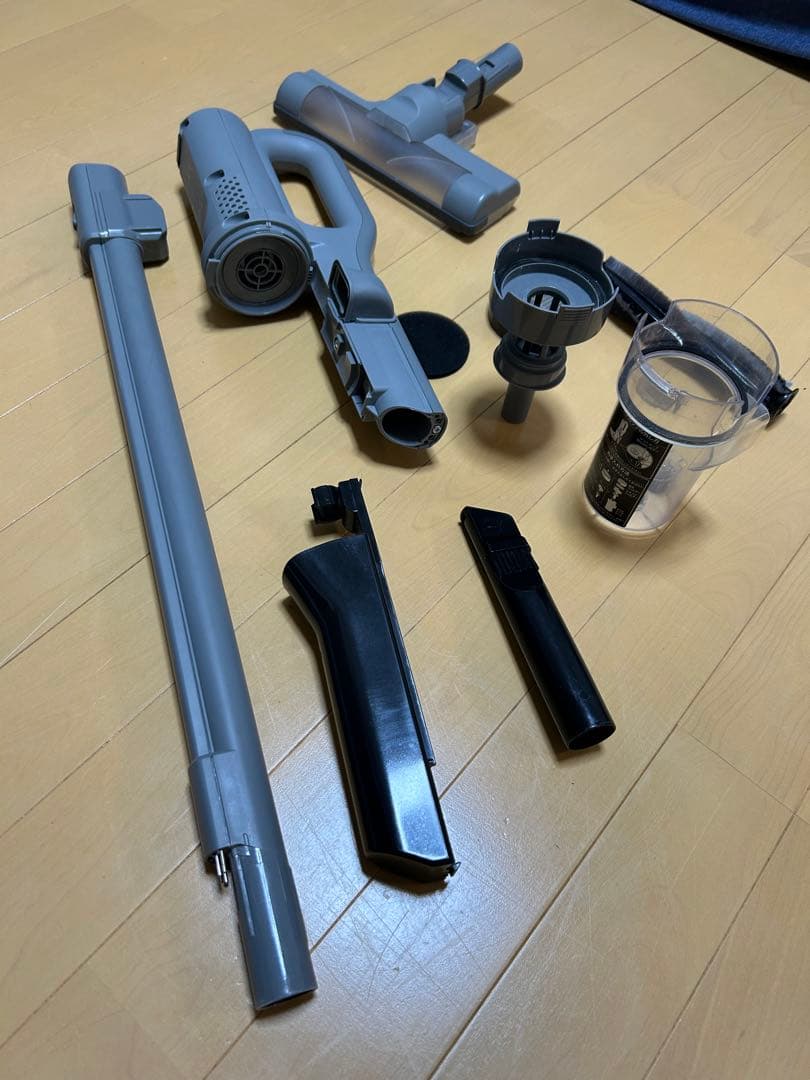 IRIS OHYAMA 充電式サイクロンスティッククリーナーSCD-123P-H