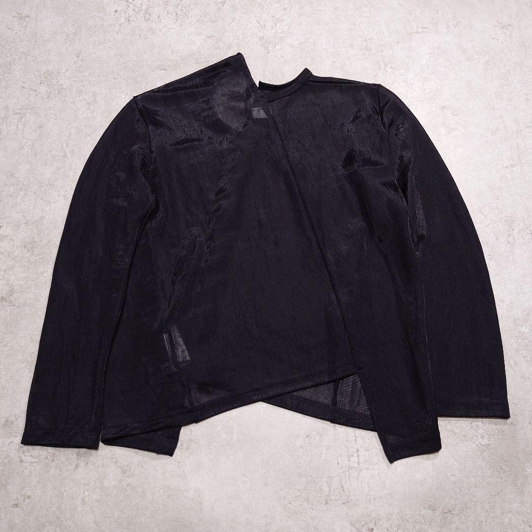 JUNYA WATANABE 変形シースルーカーディガン M