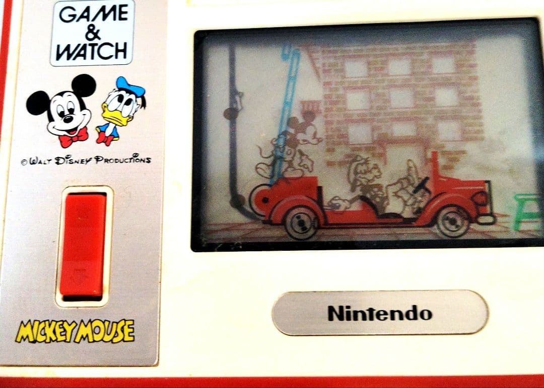 任天堂 ゲーム & ウォッチ ミッキー & ドナルド 希少品　稼働確認済
