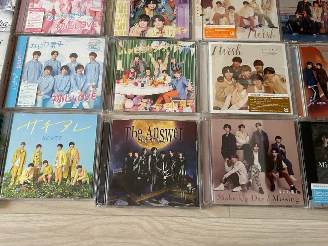 なにわ男子CDまとめ売り