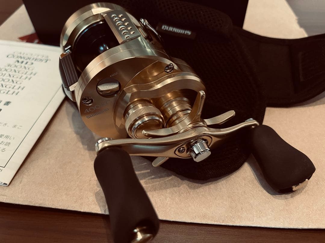 シマノ カルカッタコンクエスト MD 400 XG 右 美品