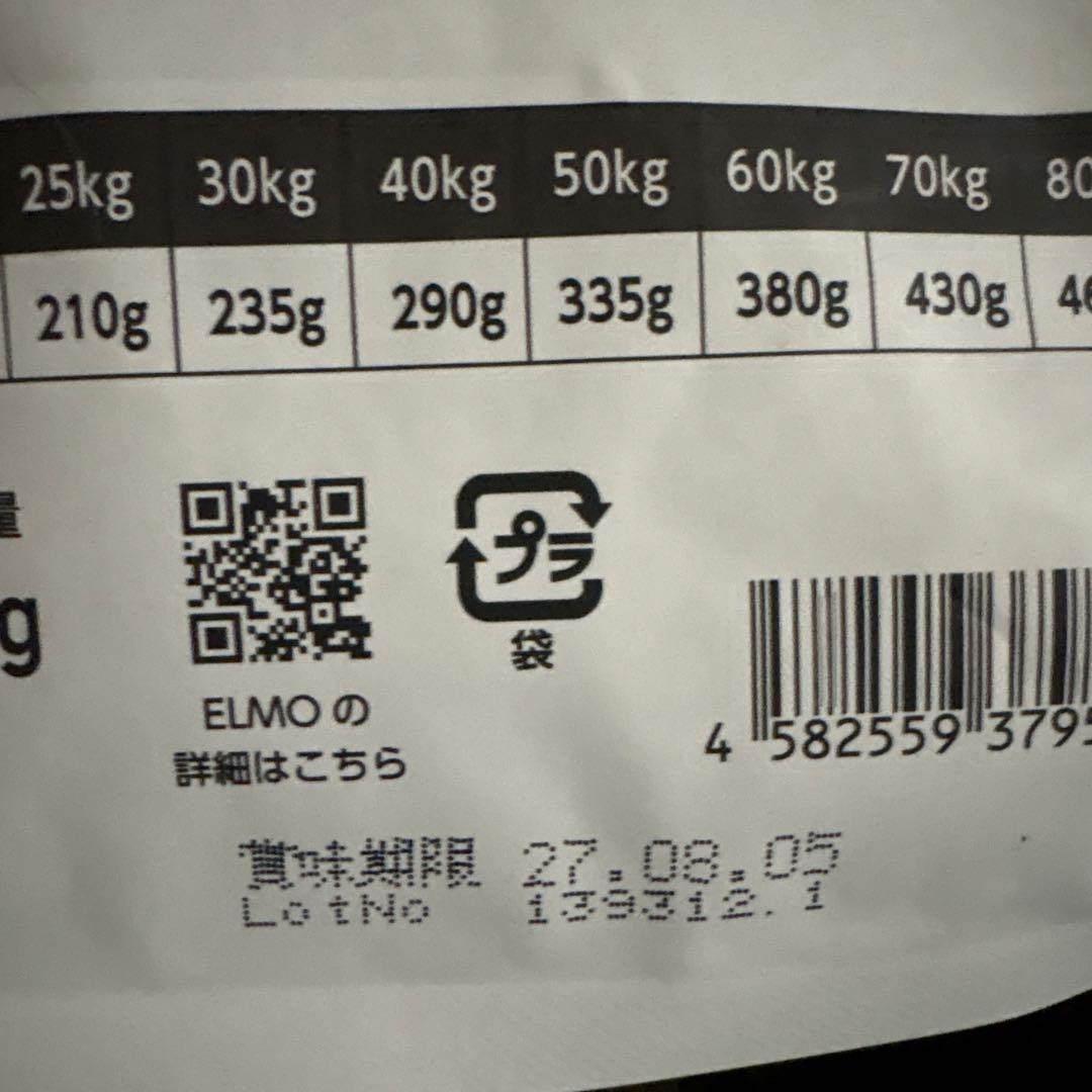 愛笑✨  ELMO ドッグフード 3kg リッチチキン