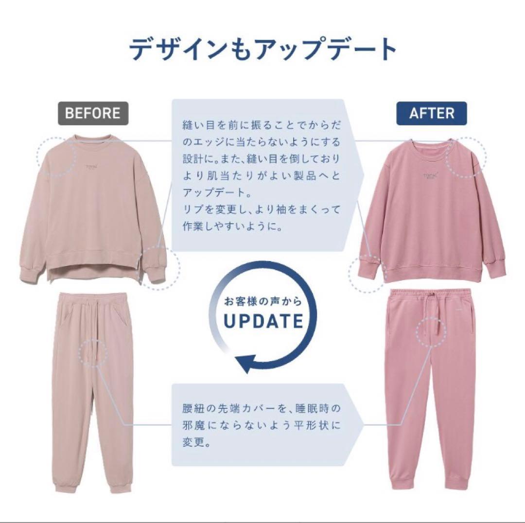 【新品未開封】BAKUNE スウェット ウィメンズ 上下セット L ネイビー