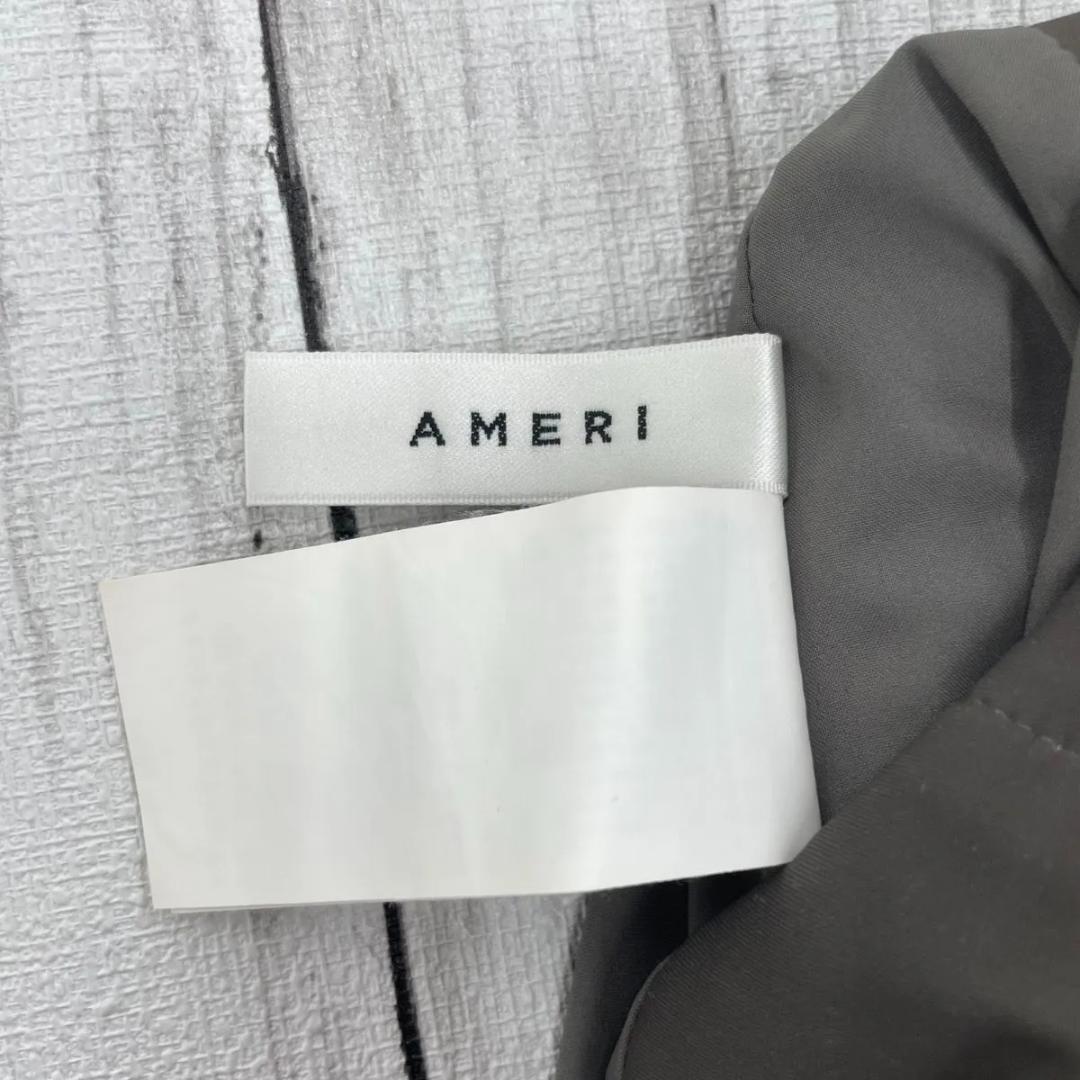 【 AMERI 】地層柄タイトスカートSサイズ スリット ロングスカート