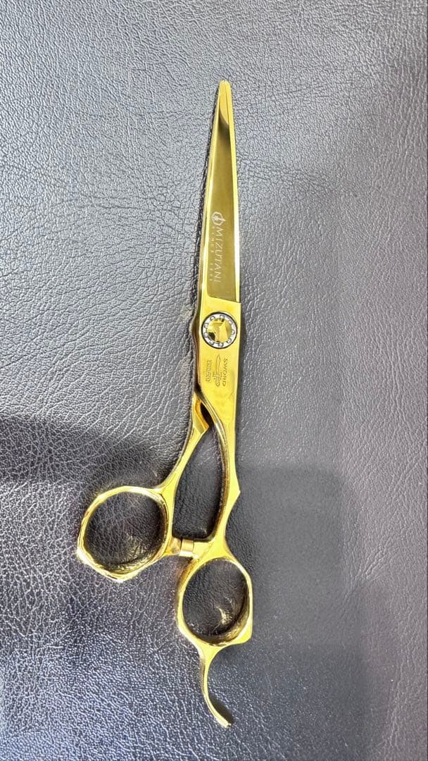 MIZUTANI SWORD DB-20 6.2インチシザー ゴールド加工