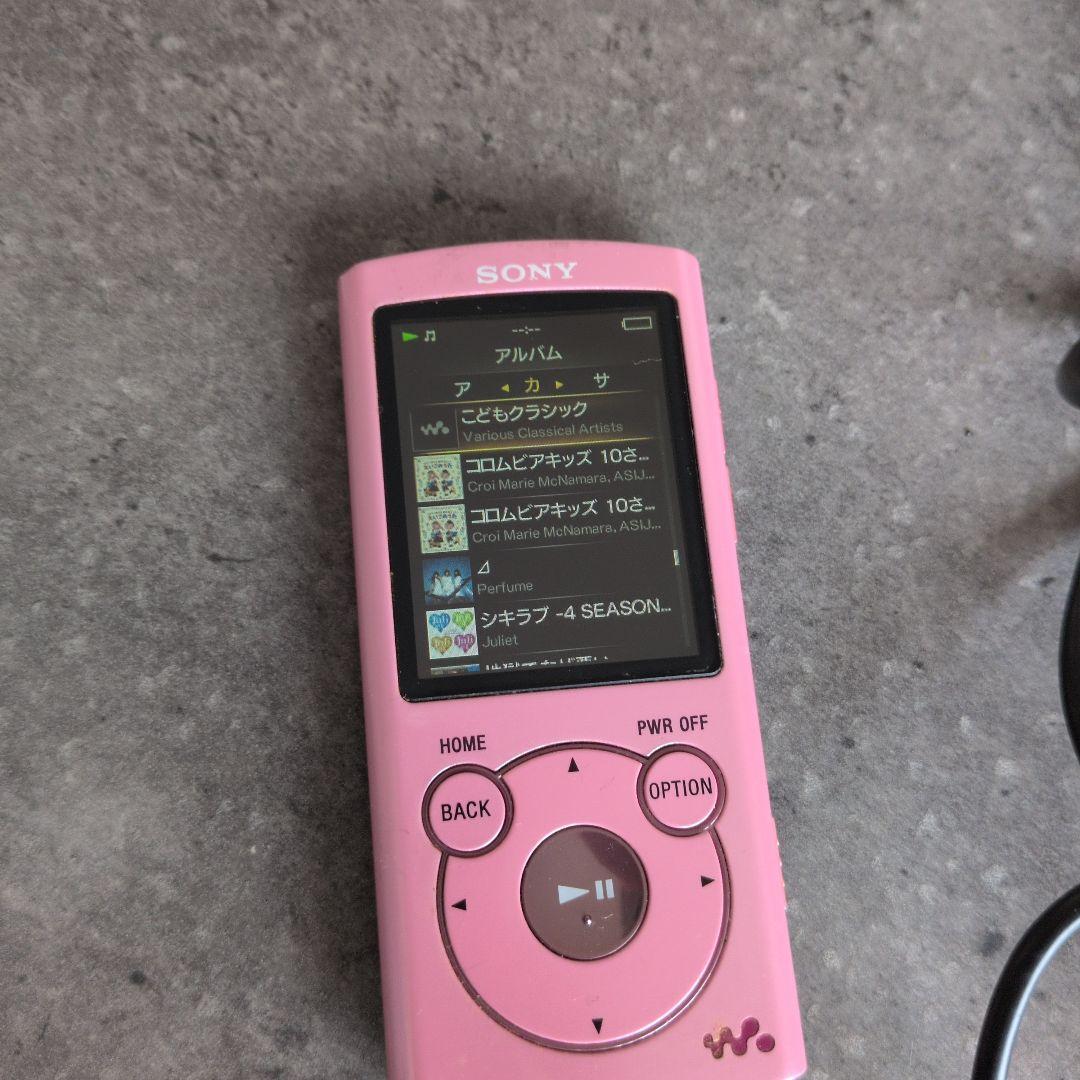 SONY ポータブルプレーヤー ピンク