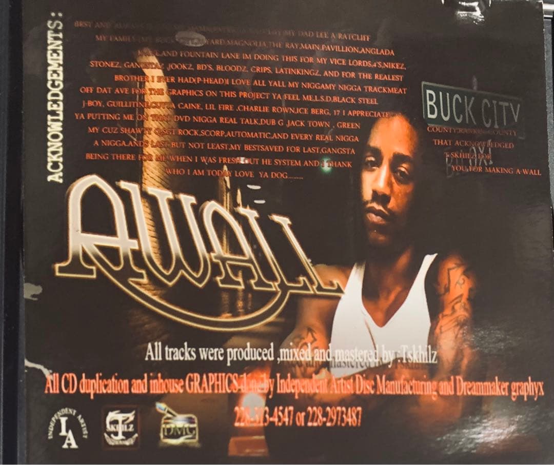AWALL (Coast Boyzメンバー)ミシシッピ G-RAP G-FUNK