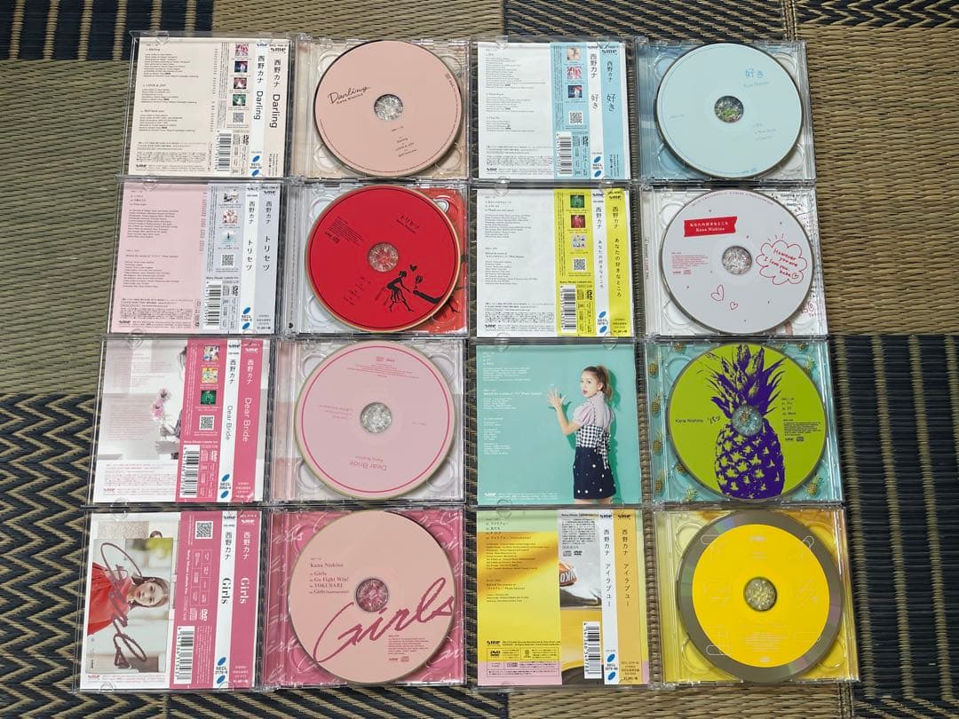 西野カナ シングル 10枚 初回生産限定盤