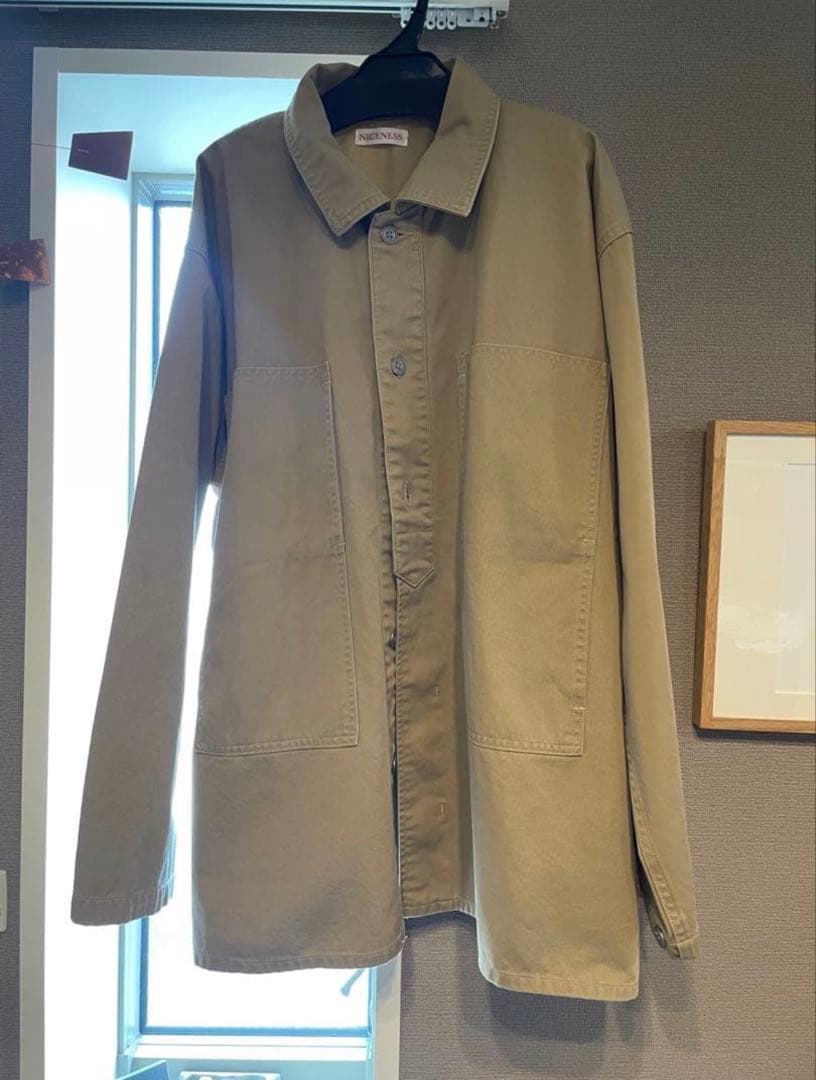 ジャケット・アウター C.COXON DISTRESSED CHINO JACKET NIC