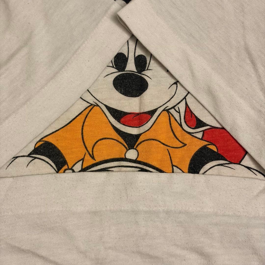 トップス 70's~80's Ched Mickey & Minnie print Tee