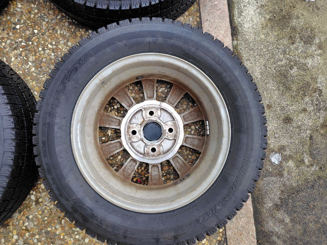 よ*く様 スタッドレス BLIZZAK VRX2 155/65R13 73Q 4