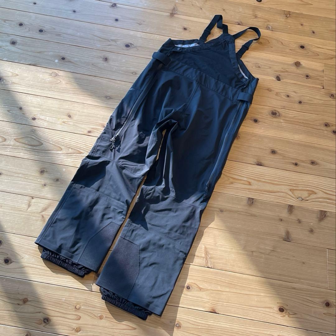 新品 ノースフェイス L 黒ゴアテックス レイバックBCビブ ユニセックス