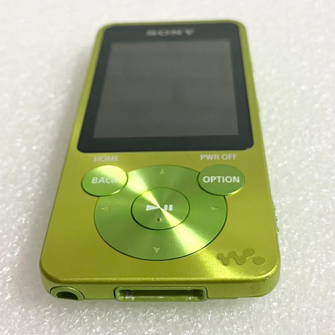 【美品　バッテリー良好】　ソニー　ウォークマン　NW-S14 8GB ライム