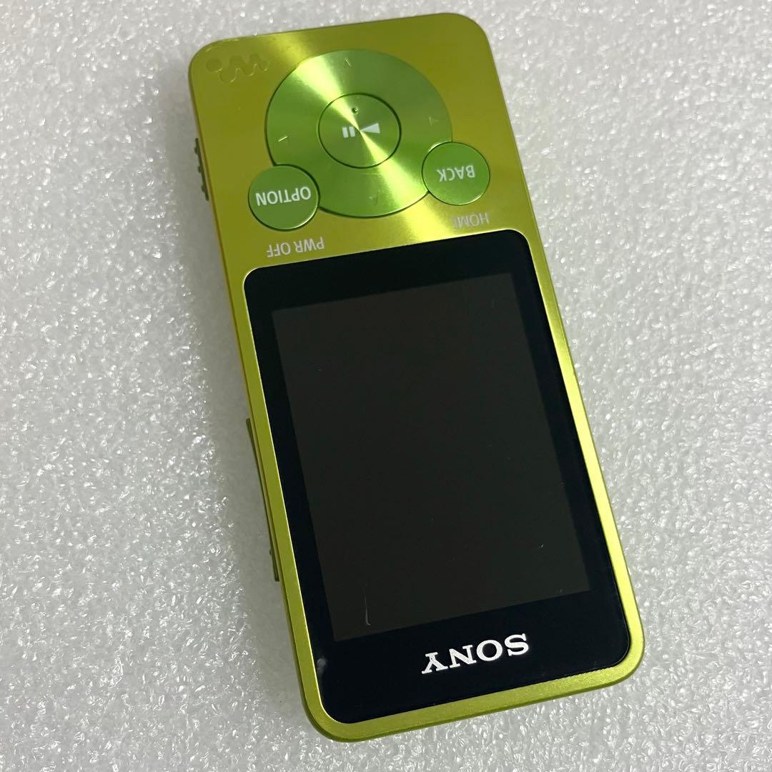 【美品　バッテリー良好】　ソニー　ウォークマン　NW-S14 8GB ライム