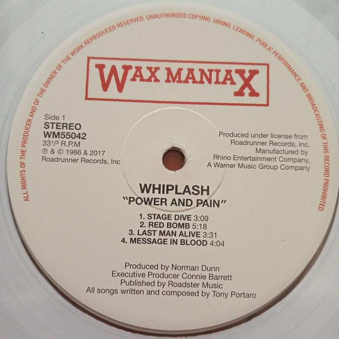 【新品未使用】【Wax Maniax】Whiplash / Power And