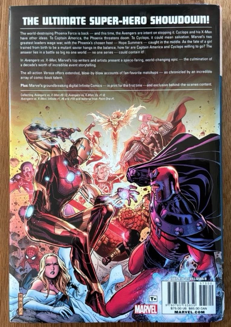 再値下げ❗️Avengers vs X-men ハードカバー アメコミ