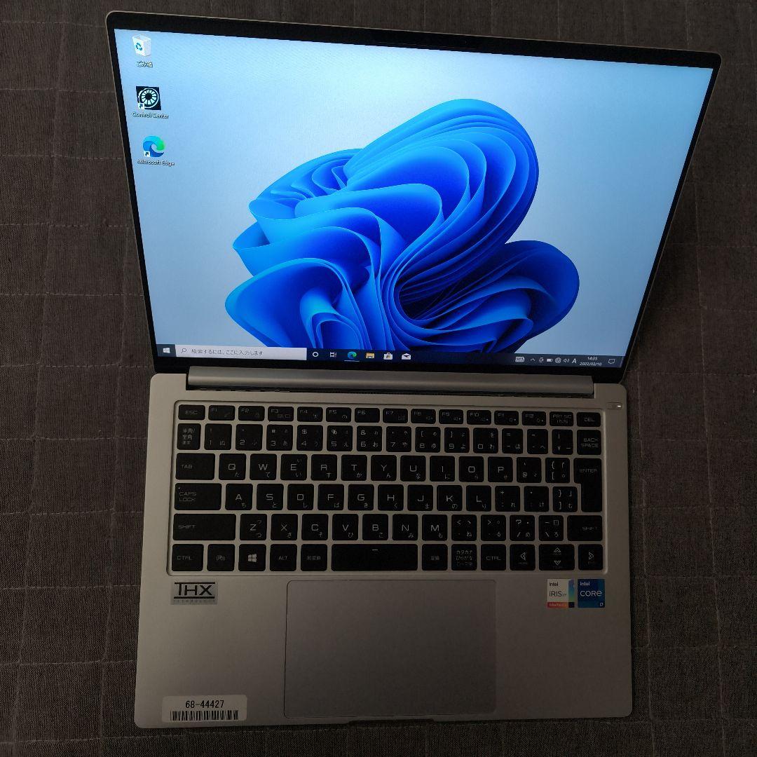 良好 超軽量967g Mouse 驚速 11世代i7 16GB 512G 14型