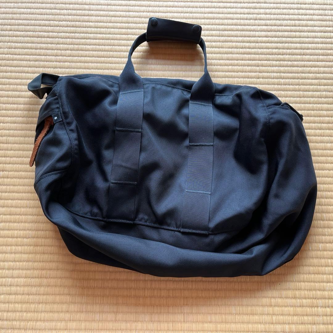 GREGORY ブラック ボストンバッグ　s