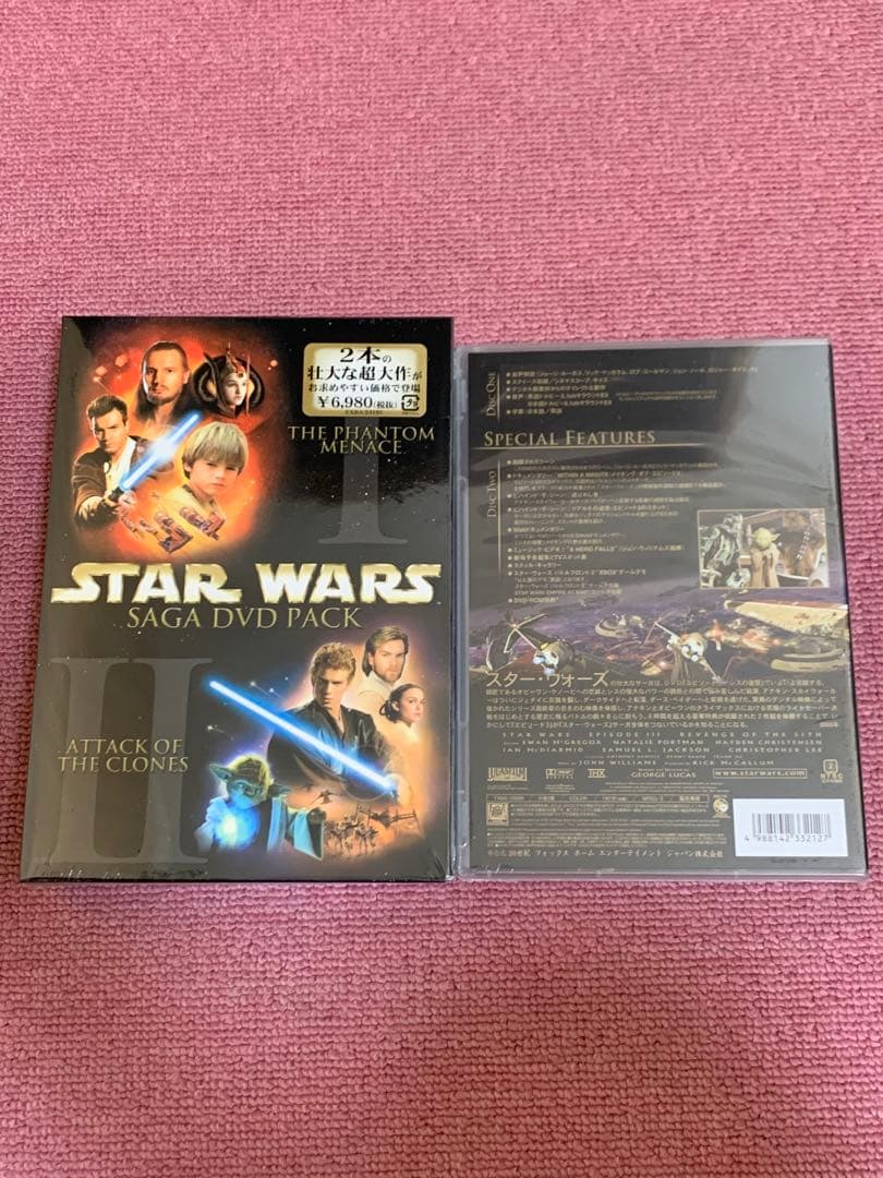 スター・ウォーズ エピソード1&2 DVDダブルパック＋エピソード3/シスの復讐
