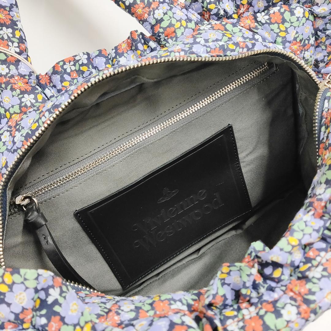 ○★新品 未使用 ヴィヴィアンウエストウッド フリルアイダーダウンボストンバッグ