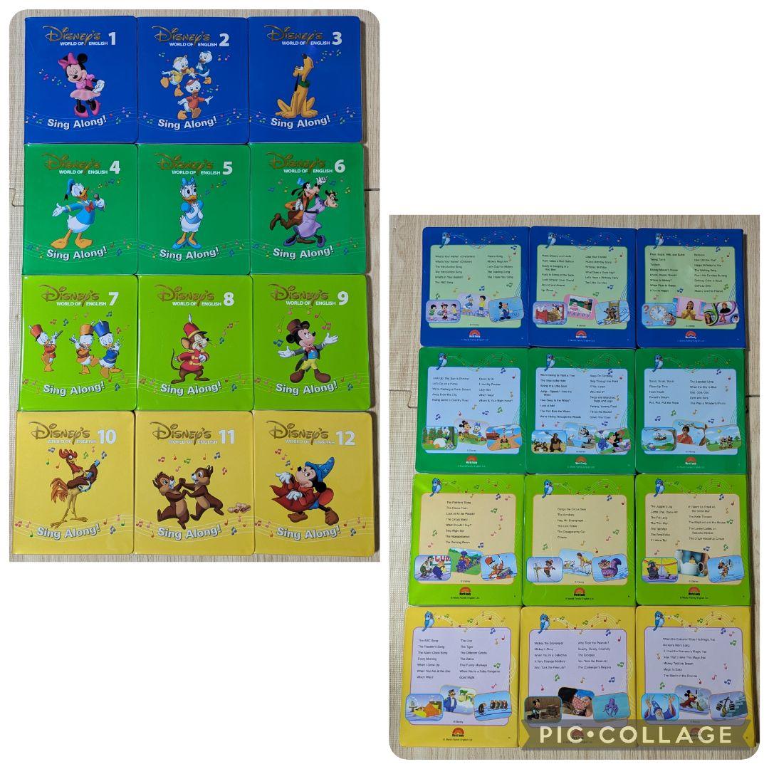 119‐⑧DWE ディズニー英語システム シングアロングDVD