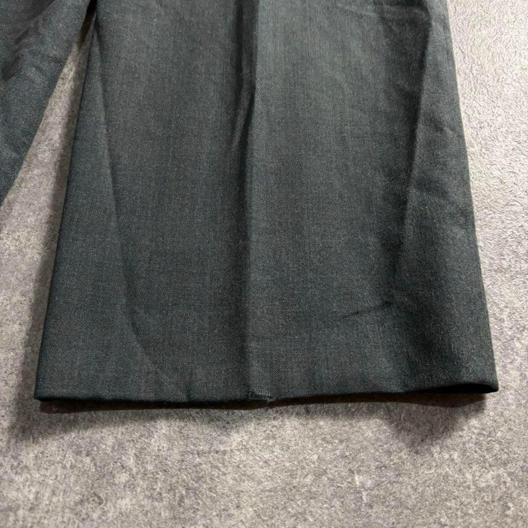 【vintage】セットアップ ダブルスーツ シックグリーン