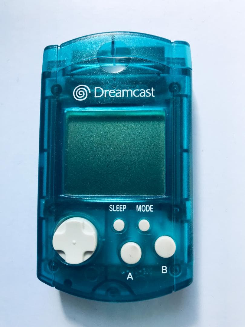 【新品電池交換】DC　ビジュアルメモリー　クリアブルー　蓋付き　HKT-7000