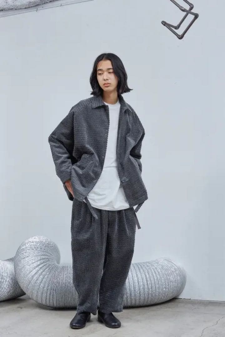 ドゥルカマラ ロープコールコーチジャケット＆スラックス セットアップ