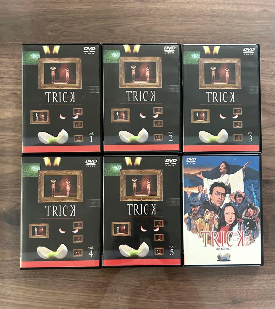 TRICK(トリック)vol.1-5＋-劇場版-(超完全版) DVD