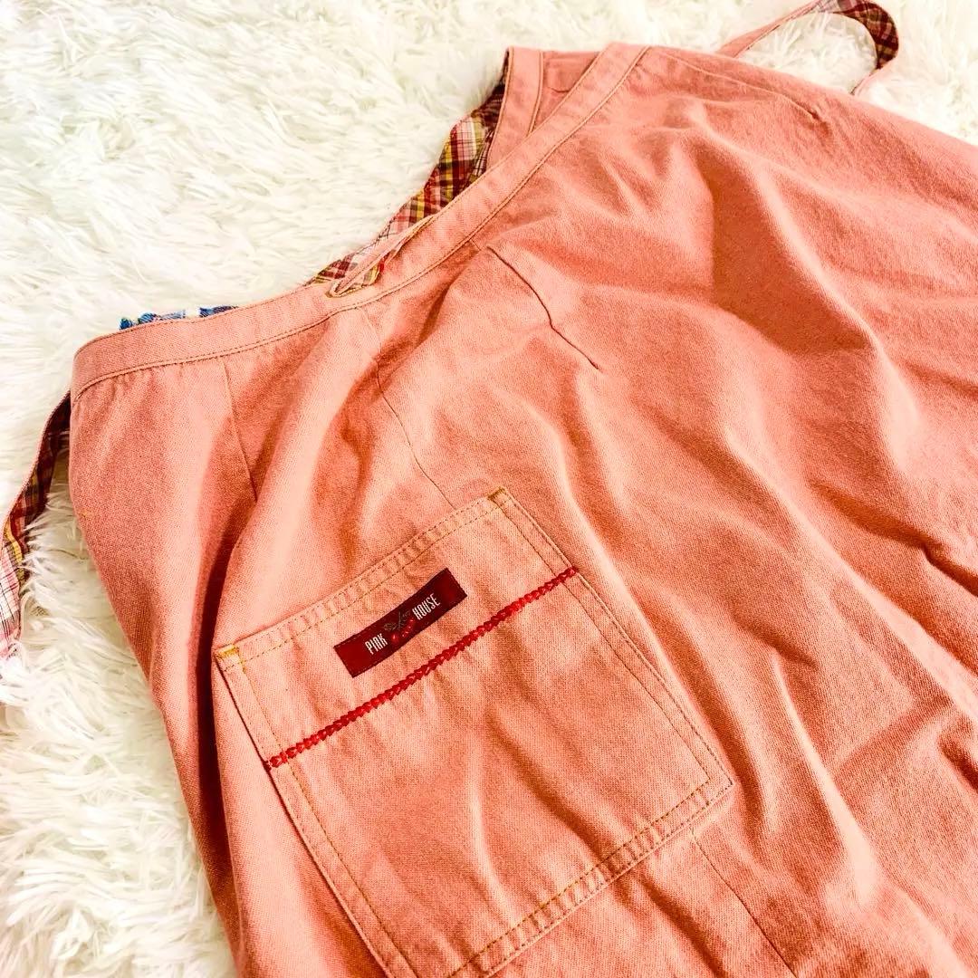 ピンクハウス　PINK HOUSE ラップスカート リバーシブル　さくらんぼ
