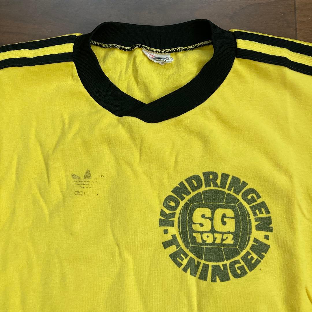 【西ドイツ製】vintage アディダス　ゲームシャツ Tシャツ