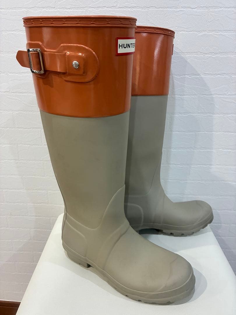 HUNTER ロングレインブーツ 37 23cm