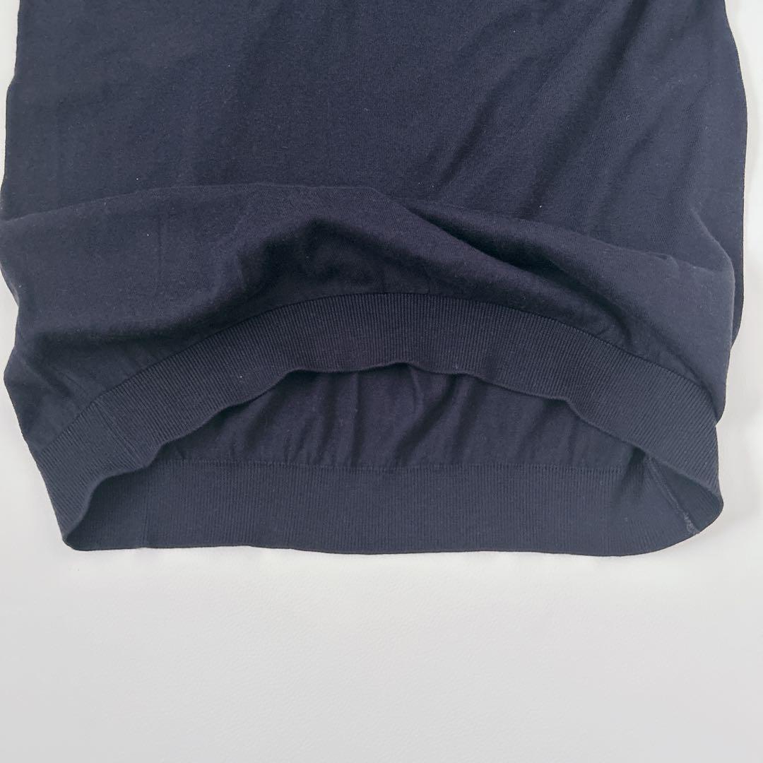 ◾️美品 ジョンスメドレー シーアイランドコットン ニットポロシャツ M ネイビー