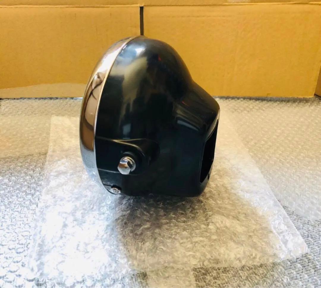 新品 180パイ ヘッドライト 黒 AR50 NINJA KH250