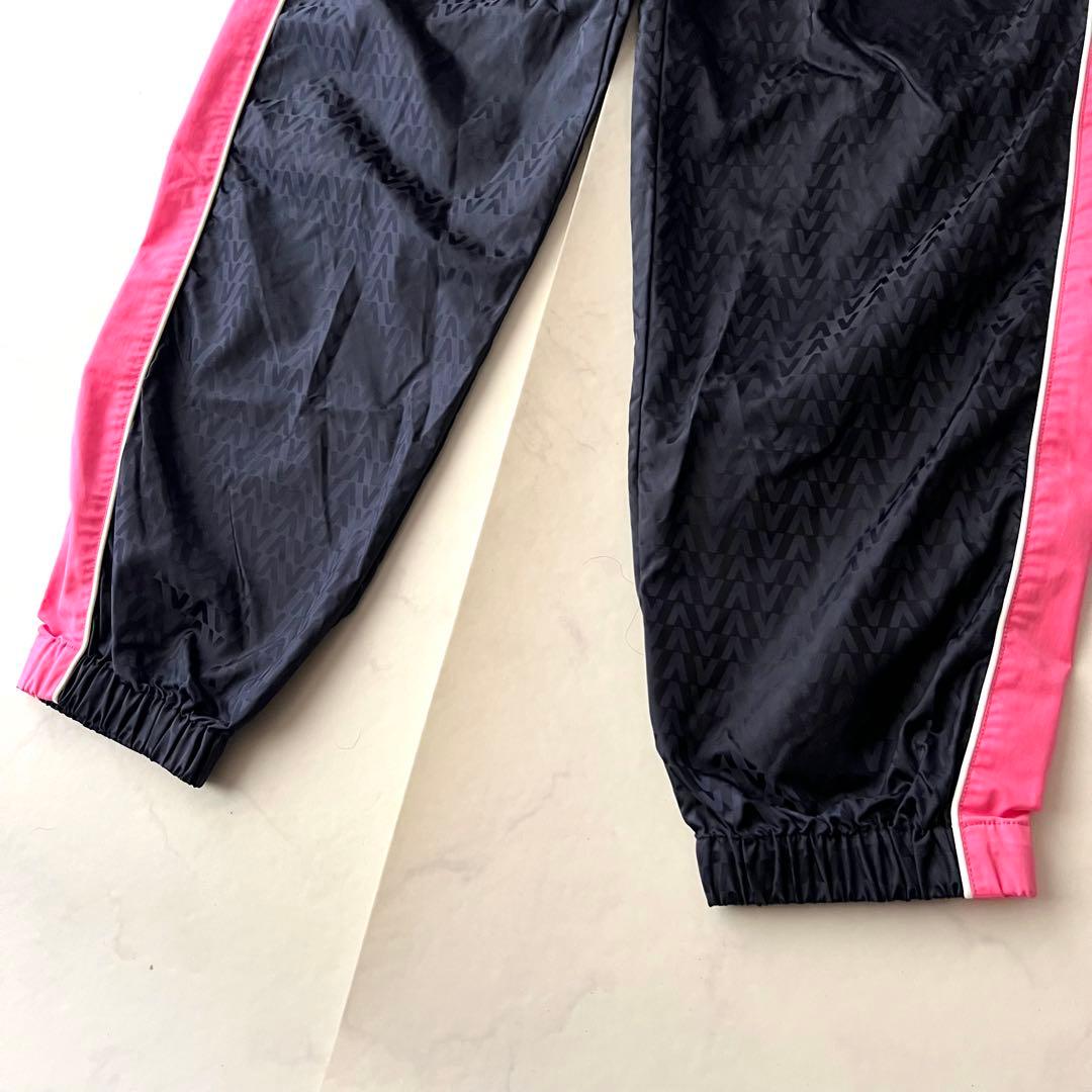 未使用タグ付 VALENTINO ナイロンパンツ 48L トラックパンツ Vロゴ