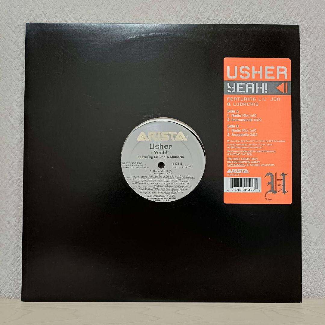 R&B HipHop LP 9枚 Usher Yeah！　アッシャー