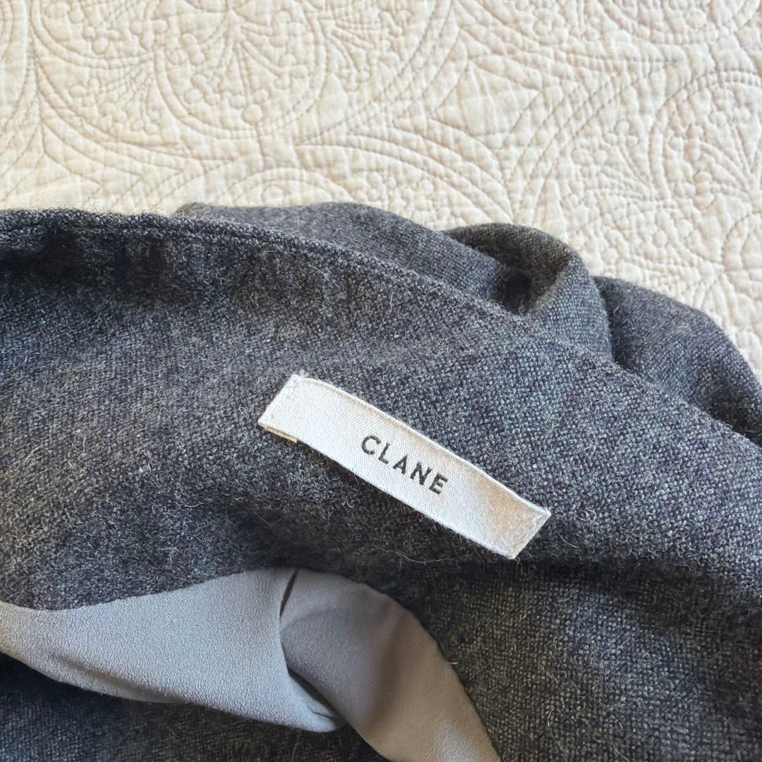 スカート CLANE HIGH WAIST DRAPE SKIRT