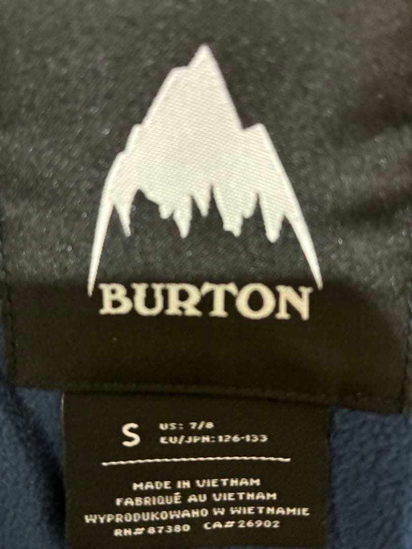 BURTON スノーボードジャケット 子ども用 エメラルドグリーン