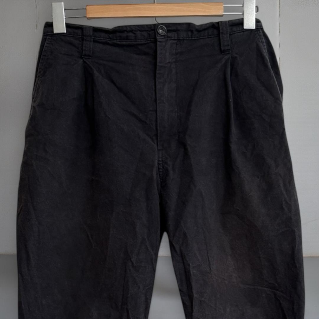 【Porter Classic】LOCAL BLACK クロップドパンツ