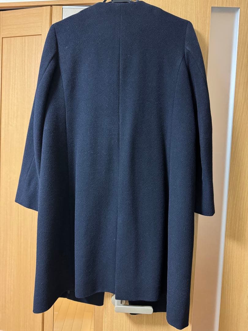ジェイプレス J.PRESS ロングコート アンゴラ混 ネイビー 11