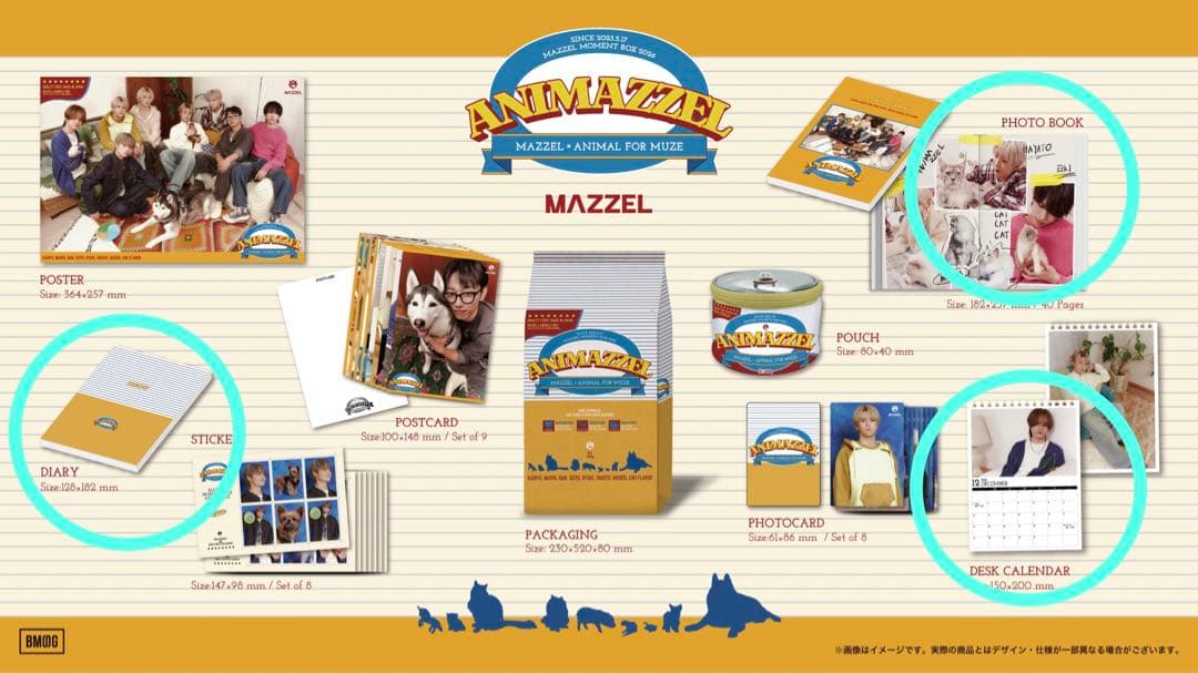 ANIMAZZEL MOMENTBOX アニマーゼル MAZZEL