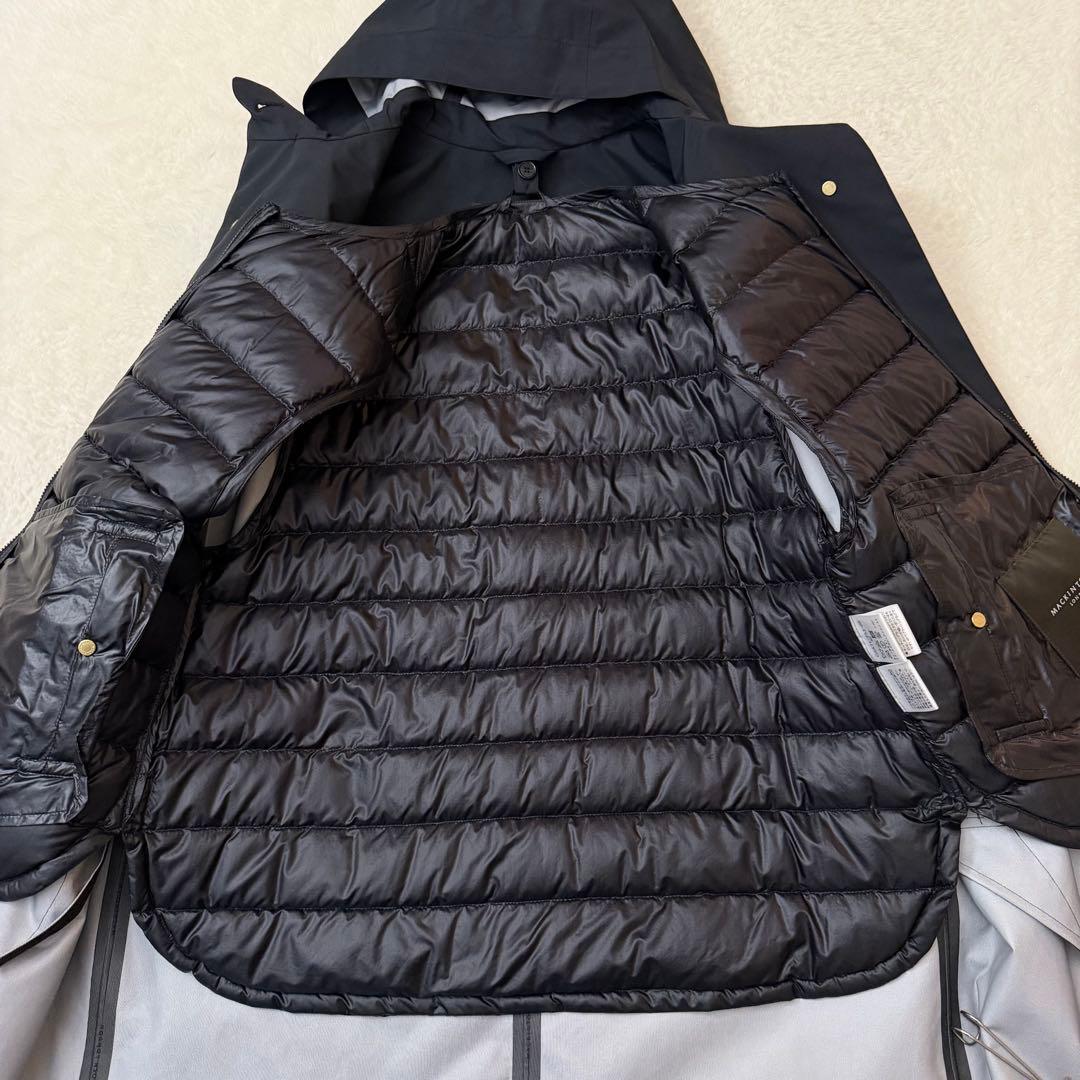 美品 マッキントッシュロンドン ダウンライナー　タフタコート PERTEX 40