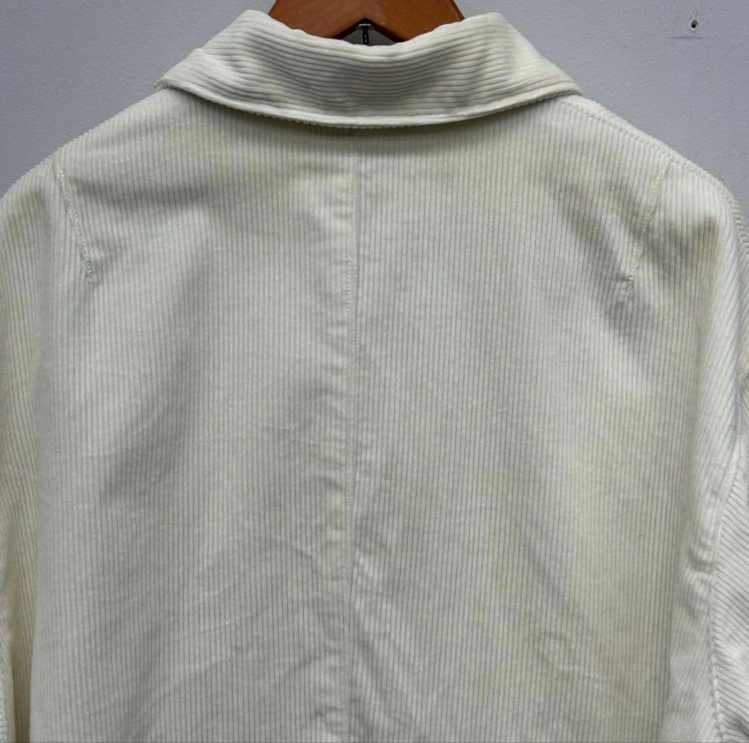 17AW AURALEE DOUBLE FACE ZIP BLOUSON 3 白