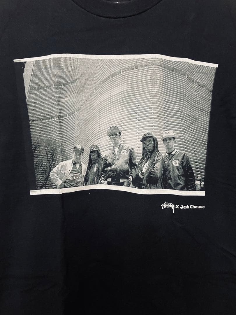 【値下】Stussy josh cheuse フォト Tシャツ