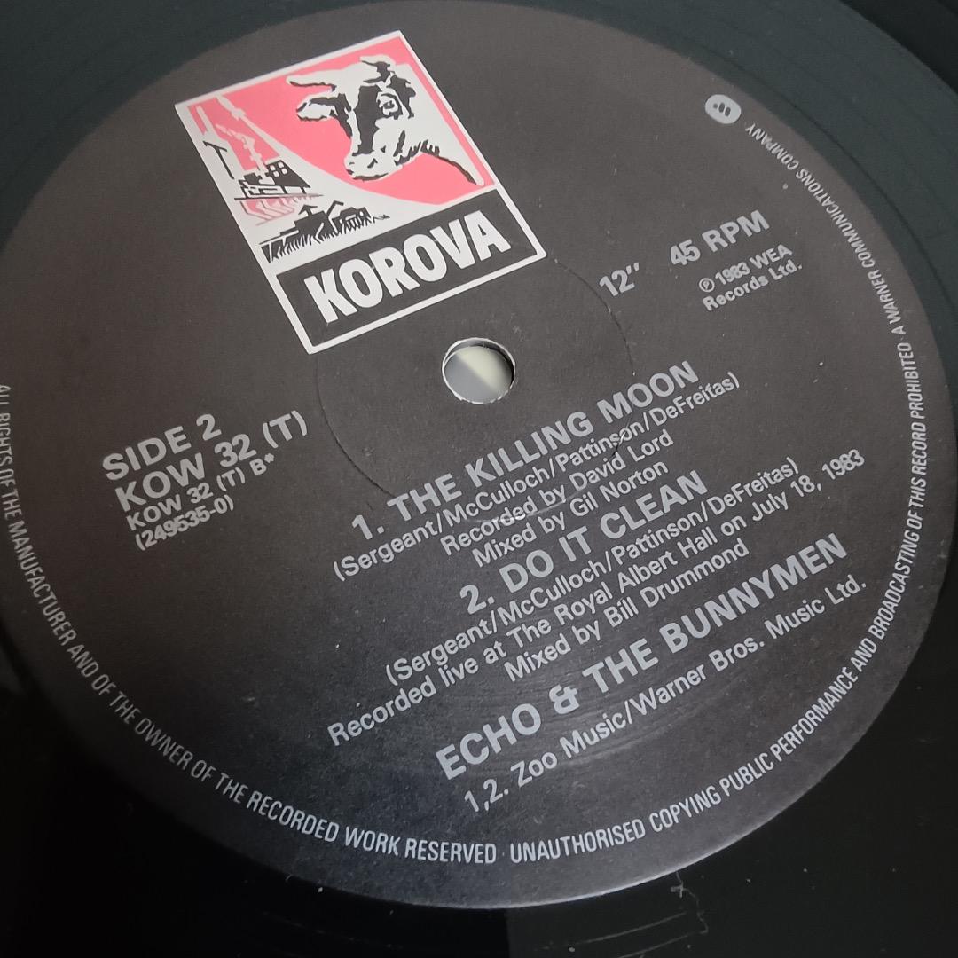 洋楽 THE KILLING MOON 12\" /ECHO&THE BUNNYMEN