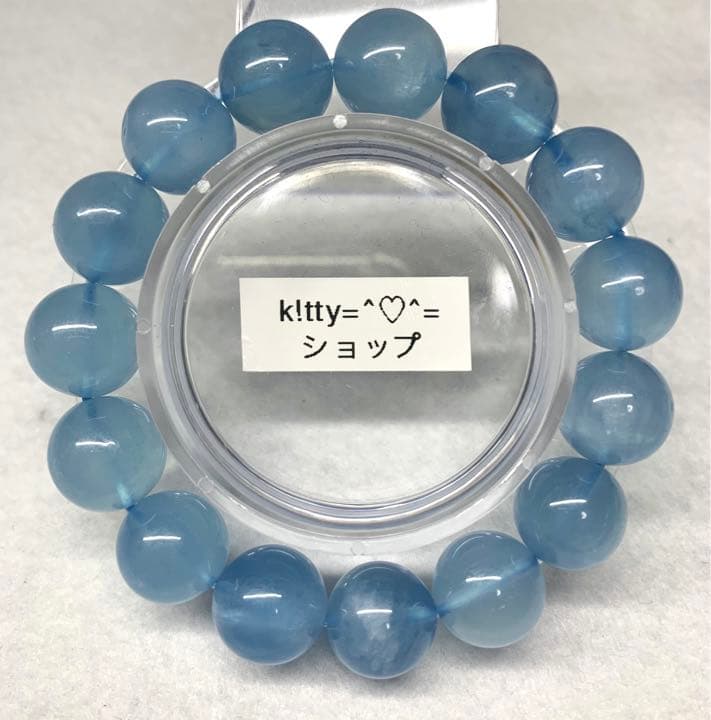 天然石♡アクアマリンブレスレット♡ 高品質