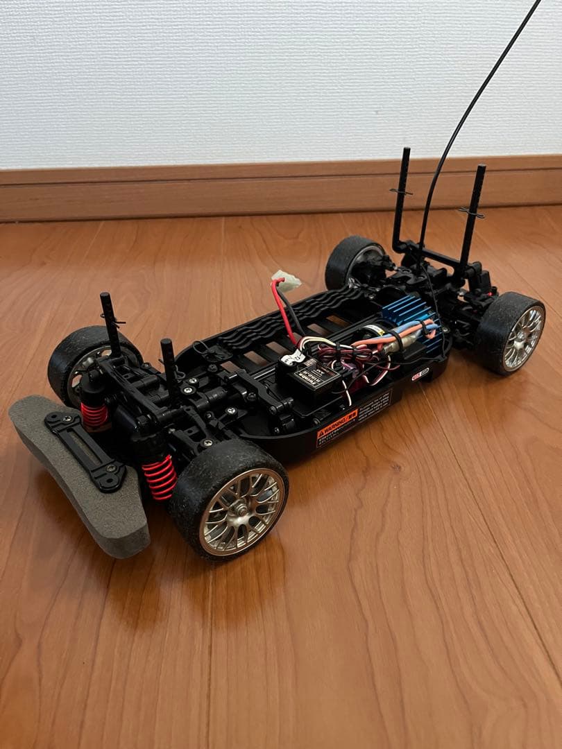 1/10 ラジコン ドリフト R34GT-R LED電飾付