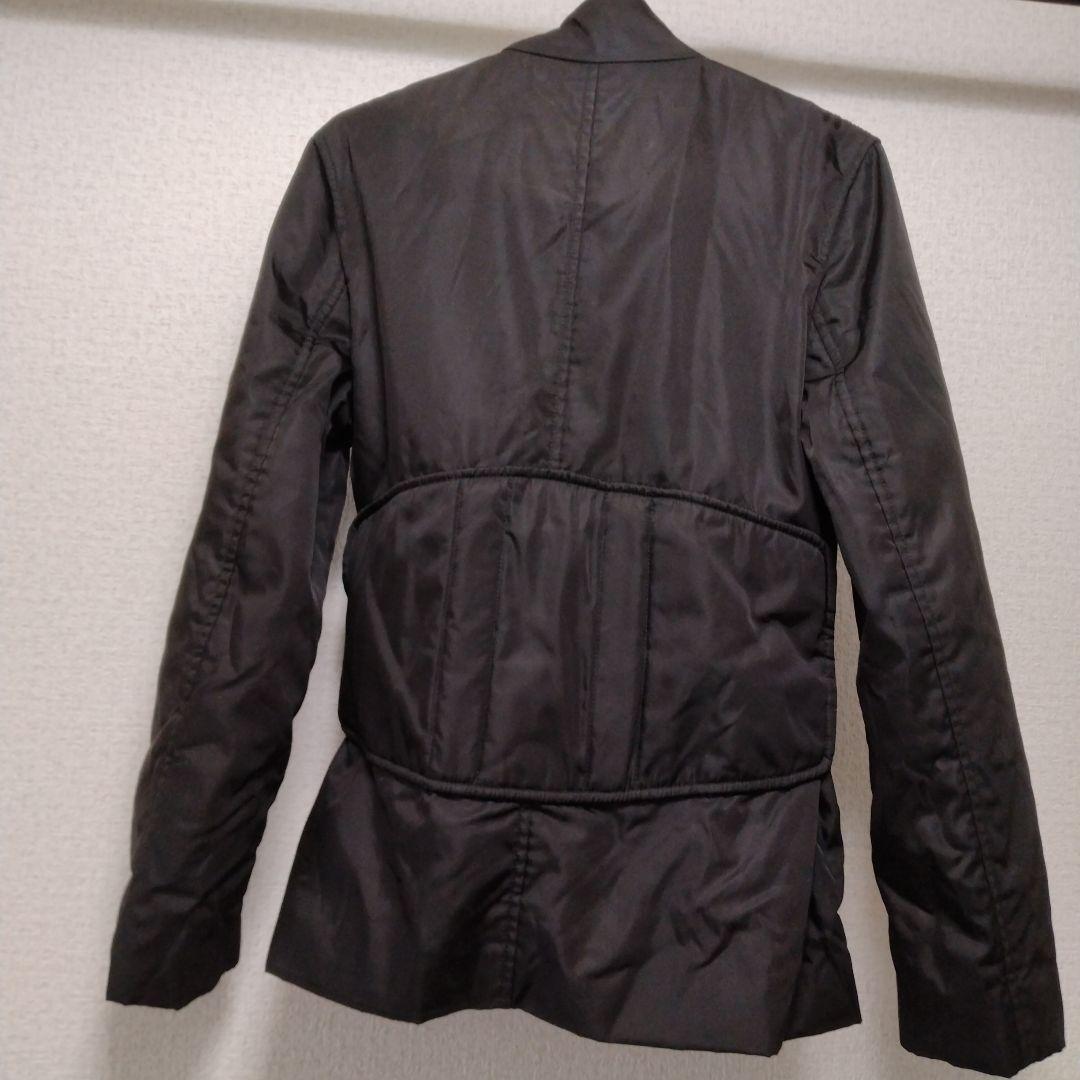 【匿名配送】希少品　PRADA　ナイロン　ミリタリージャケット　ブラック