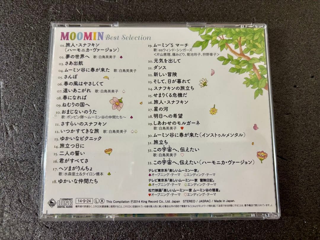 ムーミン　ベストセレクション Best selection サウンドトラックCD